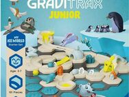 Ravensburger Kugelbahn-Bausatz GraviTrax Junior Starter-Set L Ice, Made in Europe
