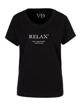 Vivance Dreams Pyjamaoberteil mit Statementdruck