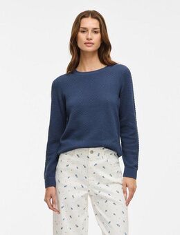 Vila Rundhalspullover VIDALO O-NECK L/S KNIT TOP- NOOS