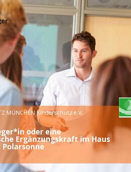 Kinderpfleger*in oder eine pädagogische Ergänzungskraft im Haus für Kinder Polarsonne - München
