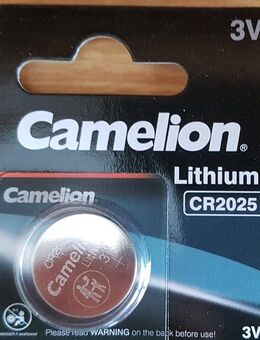 CR2025 Lithium Knopfzellen 3V Camelion Batterien CR-2025 DL2025 LM2025 5003LC - Garbsen