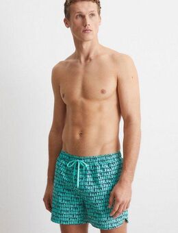 Marc O'Polo Badeshorts Mini Geo Print mit trendigem Allover-Print