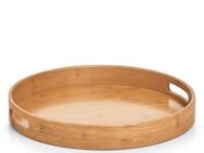 Zeller Present Tablett, Bambus, (1-tlg), Ø 38 cm