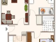 Nachmieter gesucht! gut geschnittene 3-Zimmer-Wohnung mit Balkon in MG- Wickrath-Mitte - Mönchengladbach