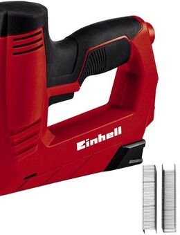 Einhell Elektro-Tacker TC-EN 20 E, 220-240 in V, (Set), inkl. 1.000 Klammern und 500 Nägel