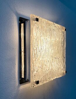 Glass Wall Ceiling Lamp zu Mid Century Space Age Kalmar 60er - Hamburg Hamburg-Nord