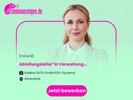 Abteilungsleiter*in Verwaltung - Ahrensbök