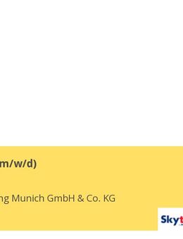 Elektriker (m/w/d) - Freising