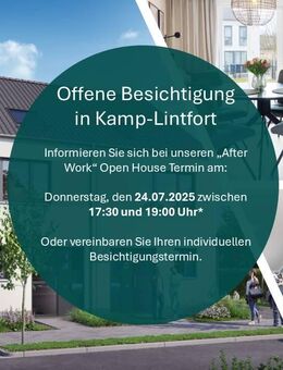 Platz für die ganze Familie: Neubau Mietshaus mit Garten und Garage - Kamp-Lintfort