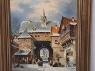 Ölgemälde mit Rahmen in der größe von 49 x 59 cm - Wegberg