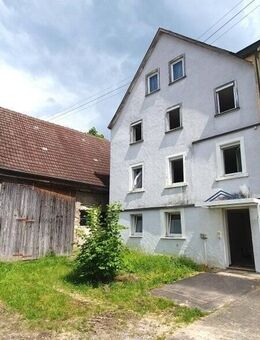 Ehemaliges landwirtschaftliches Anwesen mit Gewölbekeller in Stuppach - am Ortsrand gelegen! Teilverkauf möglich! - Bad Mergentheim