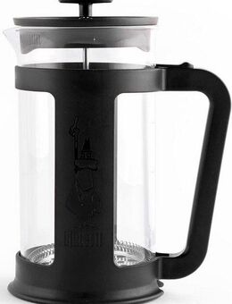 BIALETTI Kaffeebereiter, 0,35l Kaffeekanne, hitzebeständiges Borosilikatglas