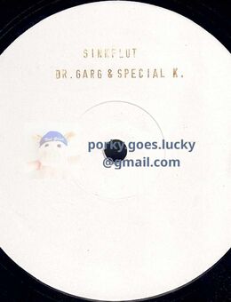 Dr. Garg & Special K. - Sinkflut 2004 White Label Stamped 12" Vinyl Acid, Minimal, Tech House - München Bogenhausen