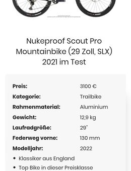 Mountainbike wie neu extrem Reifen - Krefeld