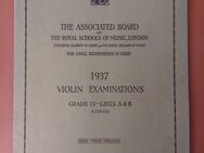 Altes britisches Notenheft: Violin Examinations Royal Schools of Music London - Hannover Vahrenwald-List