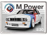 Schöne BMW Blechpostkarte Motorsport M Power E30 - Hamburg