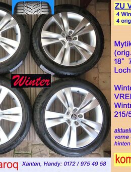 4 Skoda-Wi.Reifen auf orig.Alufelgen - Xanten