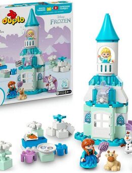LEGO® Annas und Elsas Party im Eispalast (10455), LEGO DUPLO Disney™ Konstruktionsspielsteine, (54 St), Made in Europe
