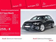 Audi A3, Sportback 40 TFSIe S line, Jahr 2023 - Hannover