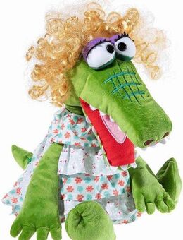 Heunec® Handpuppe Jan & Henry, Krokodella