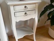 Kommode - Shabby Chic - Landhaus - Vintage - Weiß Beistelltisch filligran - Münster
