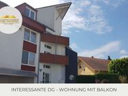 **Interessante Dachgeschosswohnung mit Tageslicht-Bad und Balkon** - Landsberg Zentrum