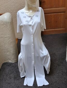 #Maxikleid, Gr. S, #weiß, #silberne Stickerei, #weiß, #Fine Line - wie neu - Pfaffenhofen (Ilm) Zentrum