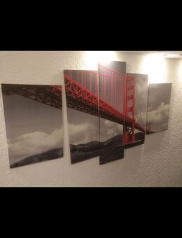 Wand Bild Brücke - Büdingen