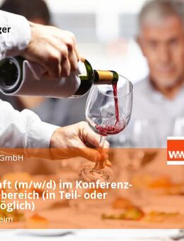 Servicekraft (m/w/d) im Konferenz- und Gästebereich (in Teil- oder Vollzeit möglich) - Kornwestheim