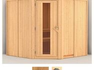 Karibu Sauna Jarin, BxTxH: 196 x 196 x 198 cm, 68 mm, (Set) ohne Ofen