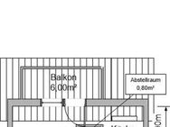 Möbilierte Dachgeschosswohnung mit Balkon - Lichtenstein (Sachsen)