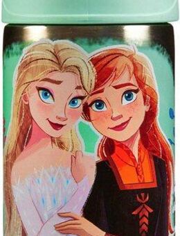 THERMOS Isolierflasche FUNTAINER STRAW BOTTLE, doppelwandiger Edelstahl, spülmaschinenfest, 0,35l, mit Silikonstrohalm, absolut dicht