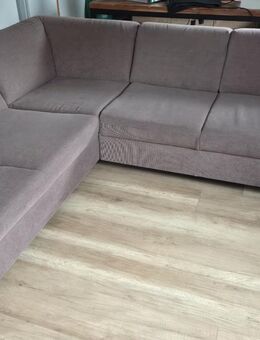 Stabiles Ecksofa in Braun - Otzberg