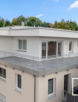 Exklusives Penthouse - zeitnah bezugsfertig! mit großer Dachterrasse, Top-Ausstattung & Traumblick - Neudrossenfeld
