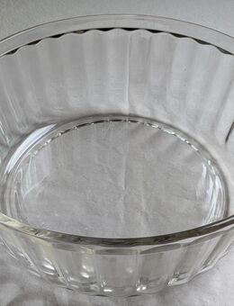 Arcopal France Auflaufform Backform Ofenform Glasschale - runde Form - Durchmesser ca. 22 cm, Höhe ca. 9 cm - Vintage Retro - Hamburg Wandsbek