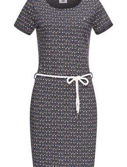 PEAK TIME Sommerkleid L80022 leichtes Jersey Strandkleid mit Kordel