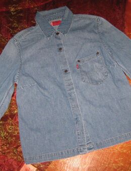 NEU * Damen * DESIGNER * Jeans * Hemd- Bluse Dreiviertel Arm ''LEVI'S®'' Original * Gr. 34- 36 XS- S * hell- blau * - Riedlingen