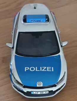 VW Scirocco, Polizei, mit Blaulicht, 1:18, ohne OVP, Unikat - Lemgo