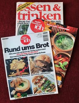 3 Zeitschriften rund ums Essen, Backen und Genießen zum Sammeln, neue Rezepte ausprobieren, Informieren... - Niederfischbach