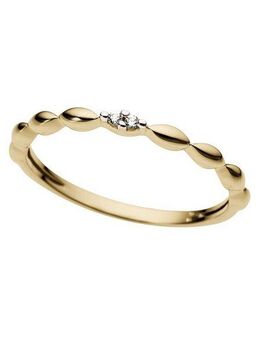 Firetti Diamantring Schmuck Geschenk Gold 333 Damenring Goldring Diamant, mit Brillanten