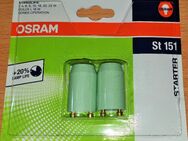 2 x Stück Osram Starter Longlife ST151 4-22W 230V Reihenschaltung "NEU" - Verden (Aller)