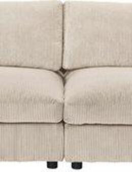 RAUM.ID 4-Sitzer Bennid, XXL-Modulsofa mit vielen individuellen Stellmöglichkeiten, Set 4 Teile, inklusive 2 großen & 2 kleinen Zierkissen im flauschigen Cord