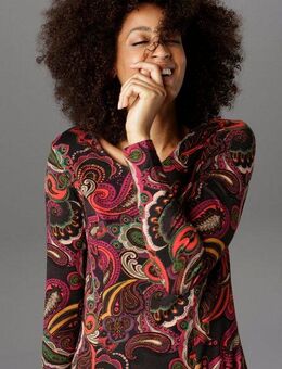 Aniston SELECTED Jerseykleid Paisley-Druck in satten Farben