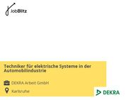 Techniker für elektrische Systeme in der Automobilindustrie - Karlsruhe