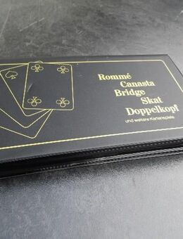 Berliner Spielkarten Rommé Canasta Bridge Skat Doppelkopf und weitere Kartenspiele 3,- - Flensburg
