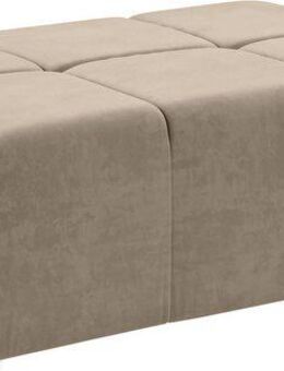 INOSIGN Polsterhocker Ancona, passend zur "Ancona"-Polsterserie, auch in Cord + Easy Care