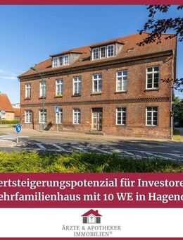 Wertsteigerungspotenzial für Investoren! Mehrfamilienhaus mit 10 WE in Hagenow - Hagenow