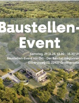 Kompakt, elegant, wertig: 2-Zi. mit Garten, mitten im Grünen "Gut-leeven" - Großhansdorf