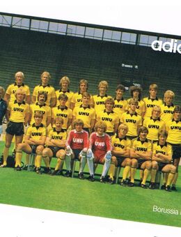 adidas Mannschaftskarte Dortmund 70er-90er - Fulda Zentrum