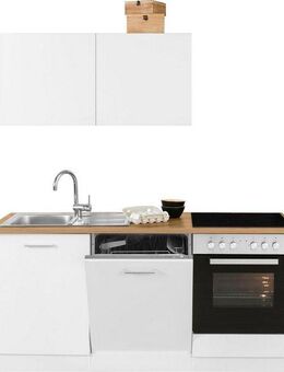 KOCHSTATION Küchenzeile KS-Kehl, ohne E-Geräte, Breite 180 cm, für Geschirrspülmaschine